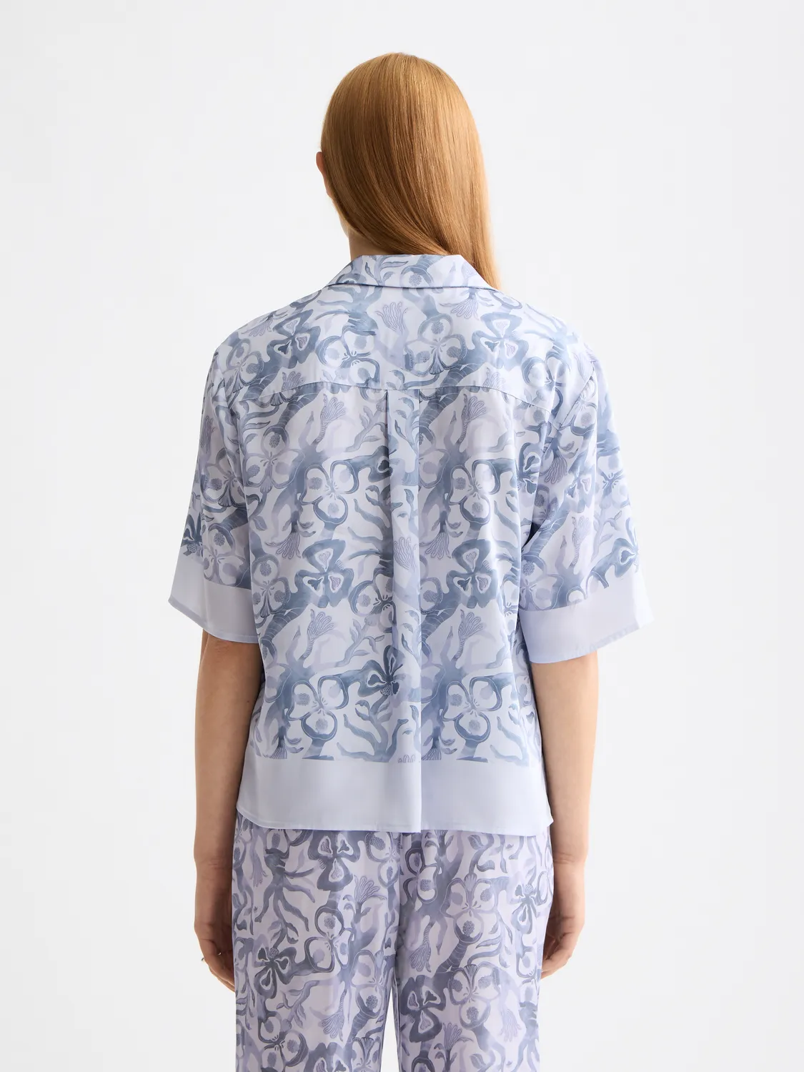 Printed short-sleeved shirt sold by Scotch & Soda product image thumbnail 3