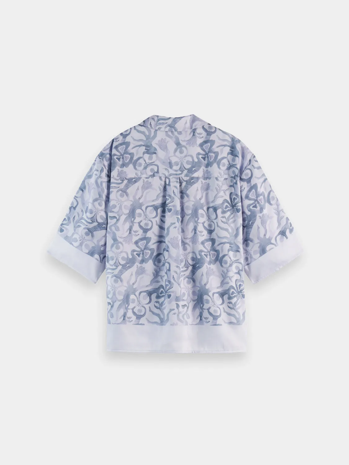 Printed short-sleeved shirt sold by Scotch & Soda product image thumbnail 5