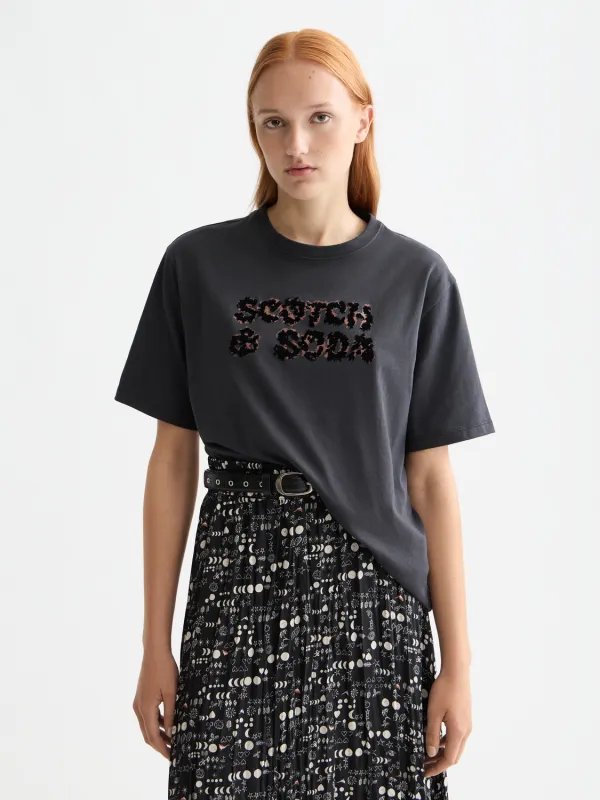 Artwork t-shirt made by Scotch & Soda