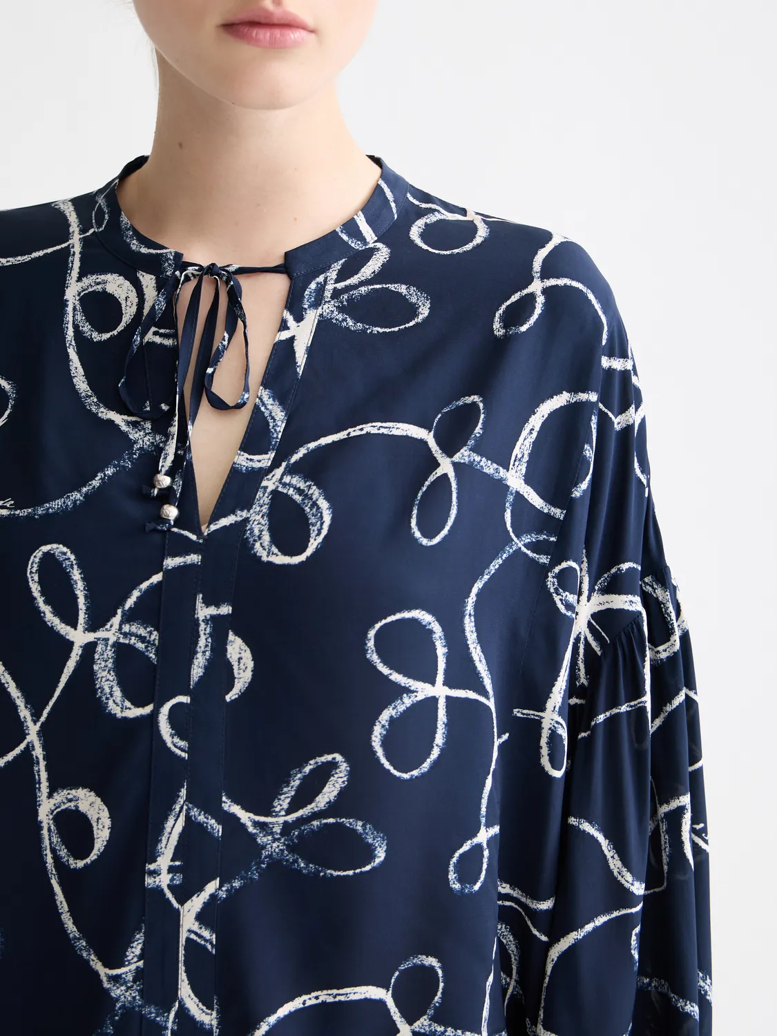 Draw string blouse sold by Scotch & Soda product image thumbnail 5