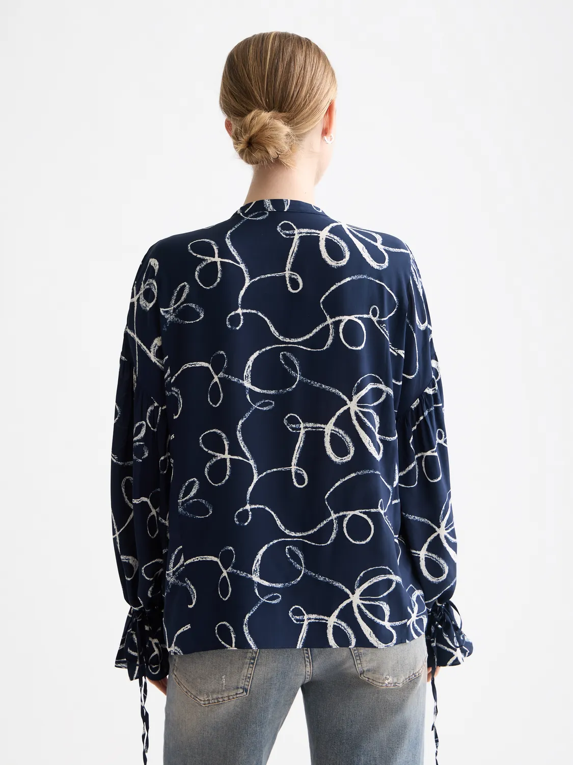 Draw string blouse sold by Scotch & Soda product image thumbnail 3