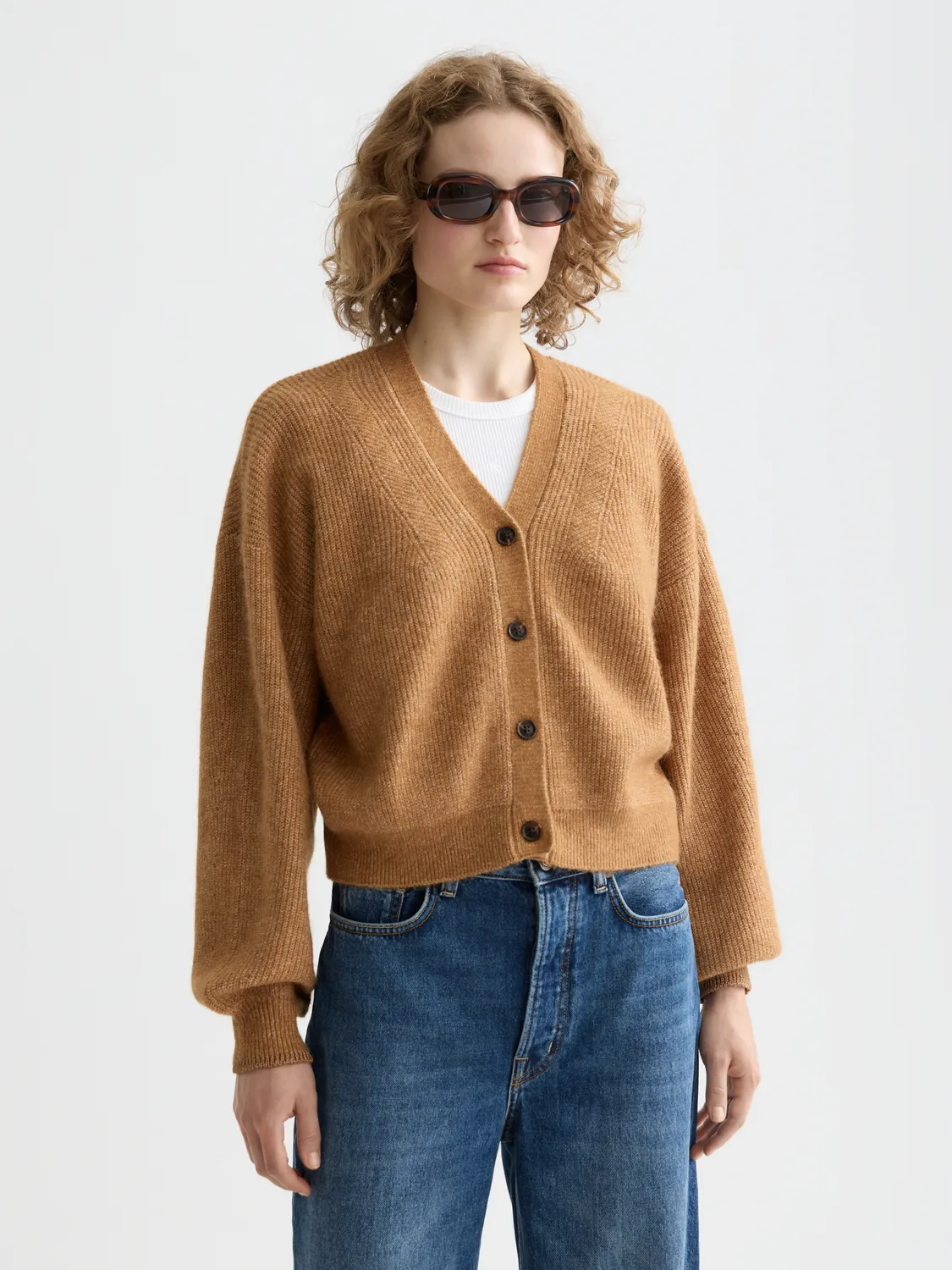 Fuzzy cardigan sold by Scotch & Soda