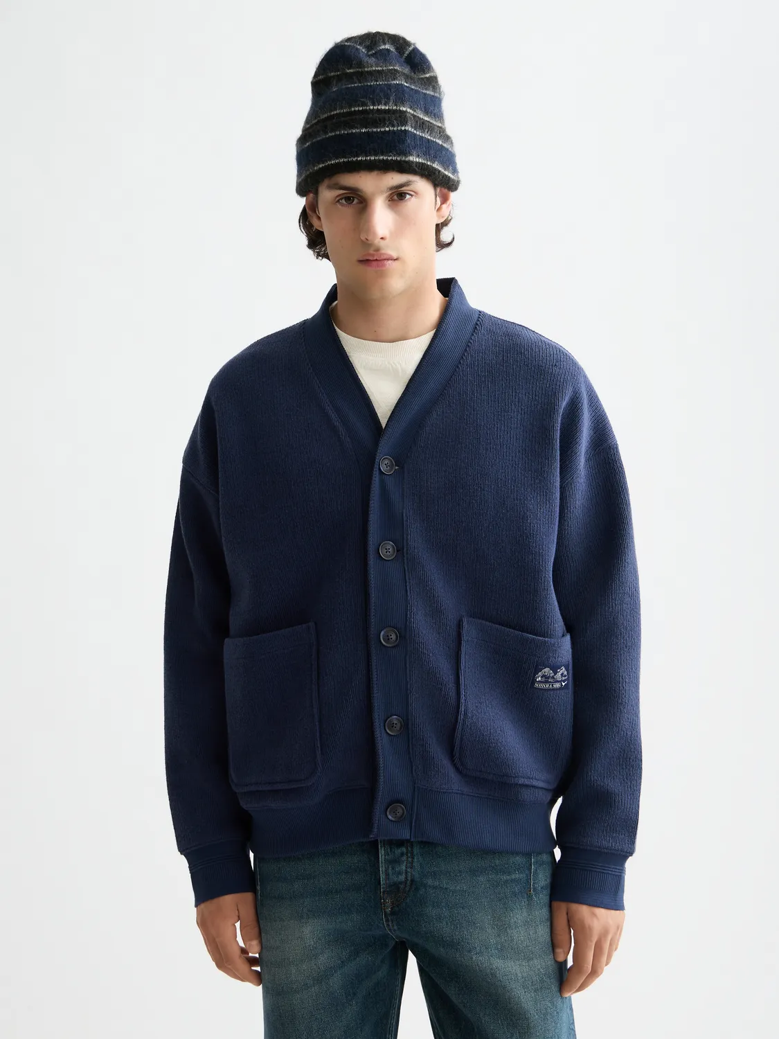 Button down sweatshirt sold by Scotch & Soda