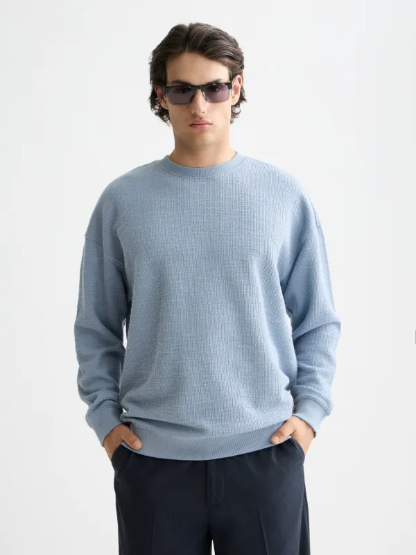 Textured sweatshirt made by Scotch & Soda
