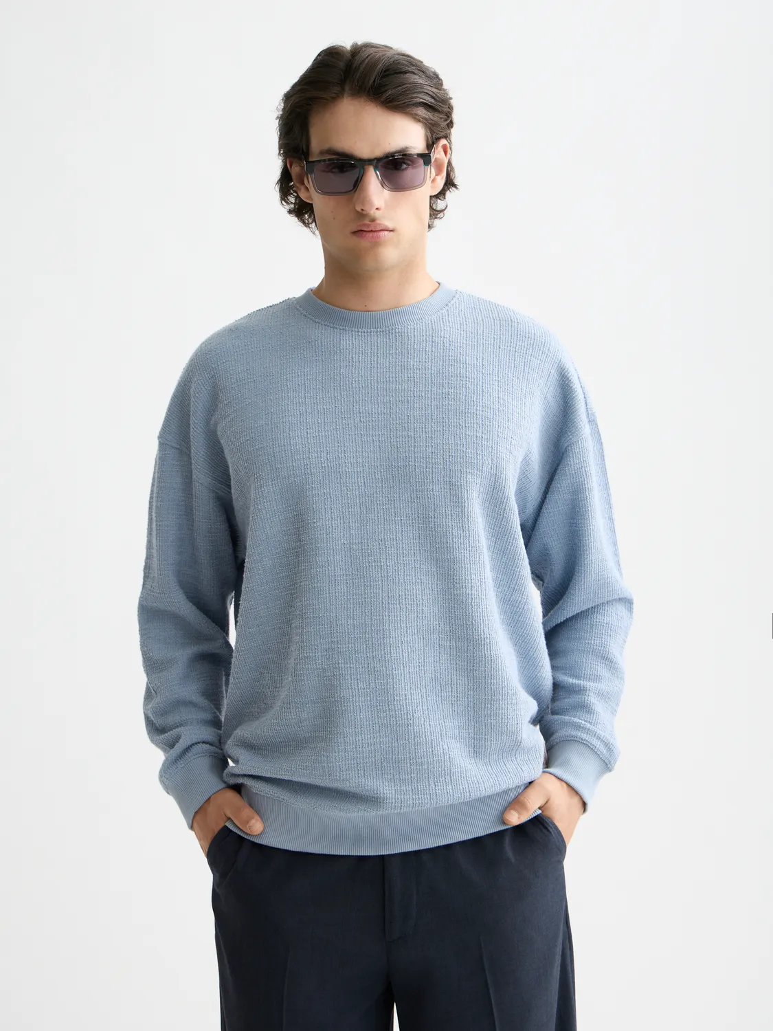 Textured sweatshirt sold by Scotch & Soda