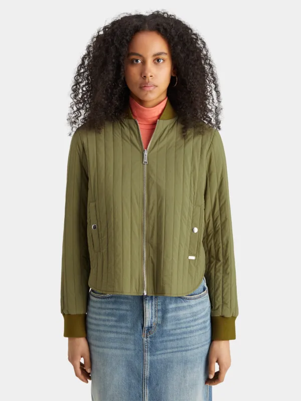 Reversible bomber jacket made by Scotch & Soda