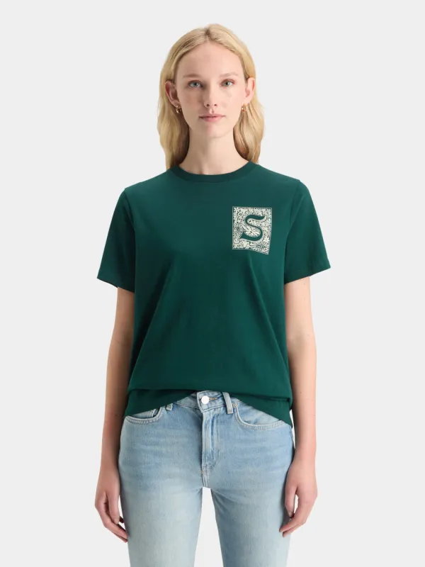 Artwork t-shirt made by Scotch & Soda