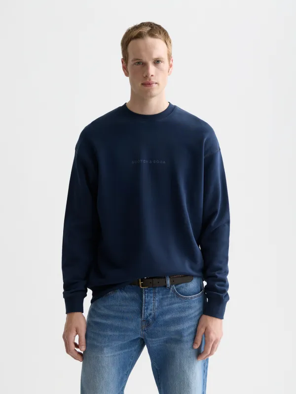 Logo sweatshirt made by Scotch & Soda