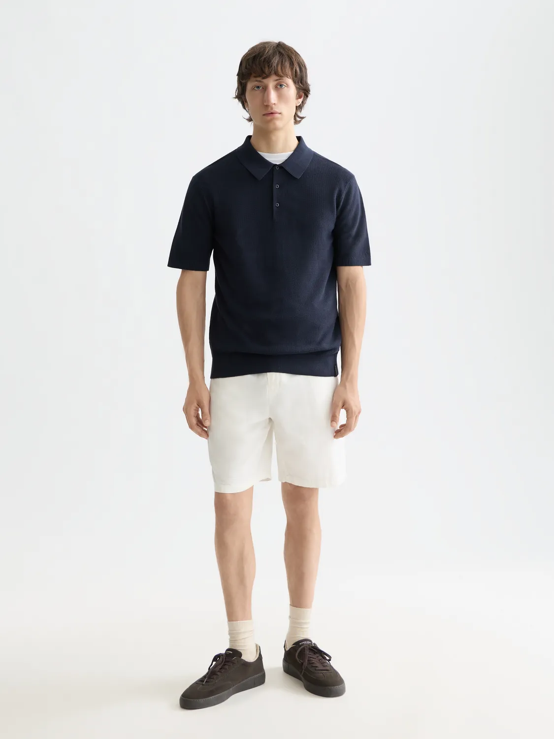 Knitted polo sold by Scotch & Soda product image thumbnail 4