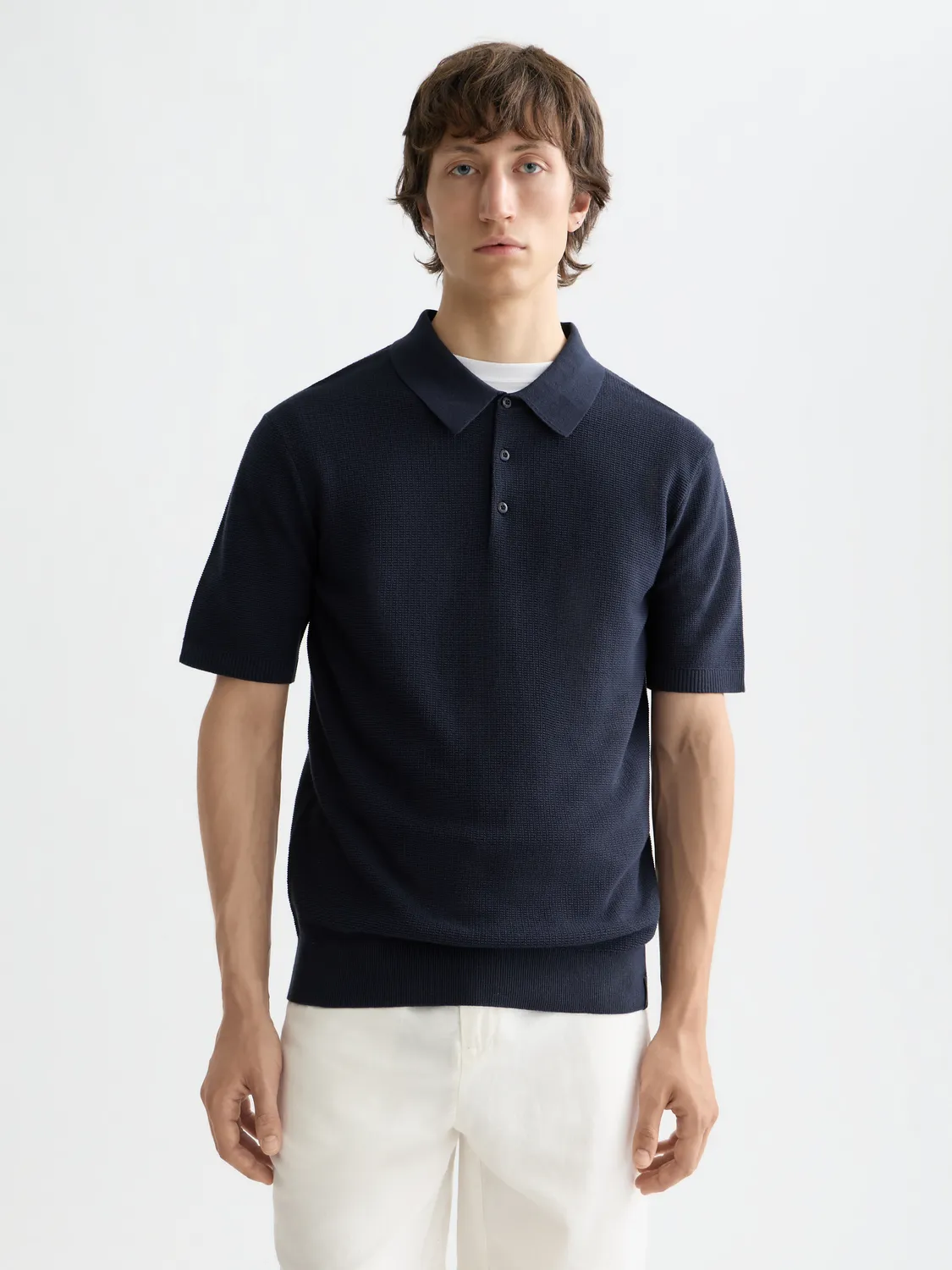 Knitted polo sold by Scotch & Soda