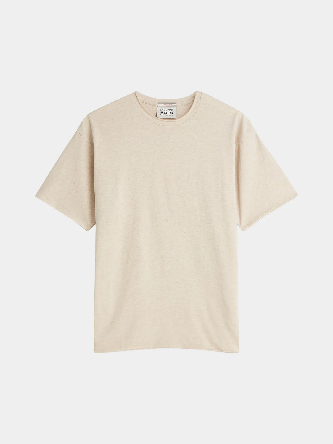 Raw-edged t-shirt sold by Scotch & Soda product image thumbnail 2