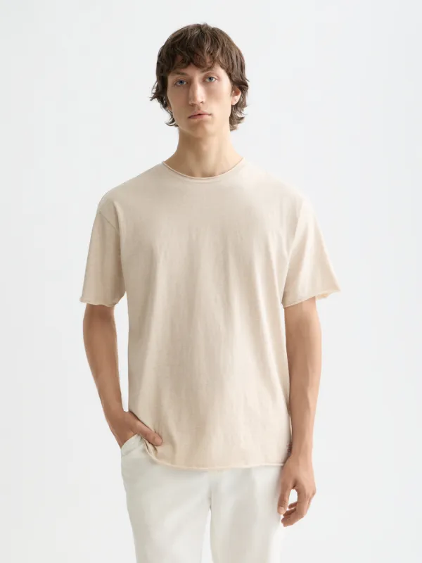 Raw-edged t-shirt made by Scotch & Soda