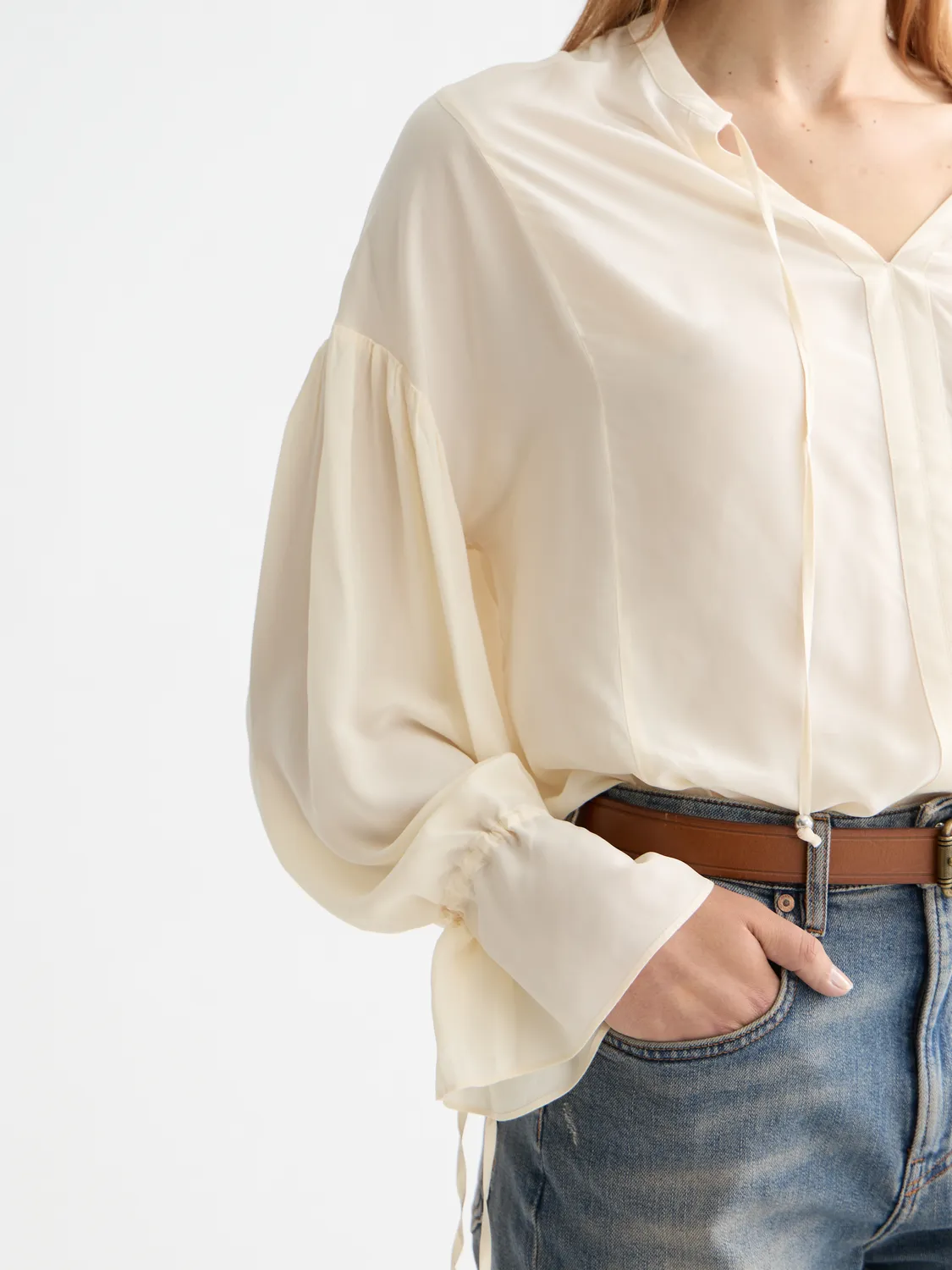 Draw string blouse sold by Scotch & Soda product image thumbnail 5