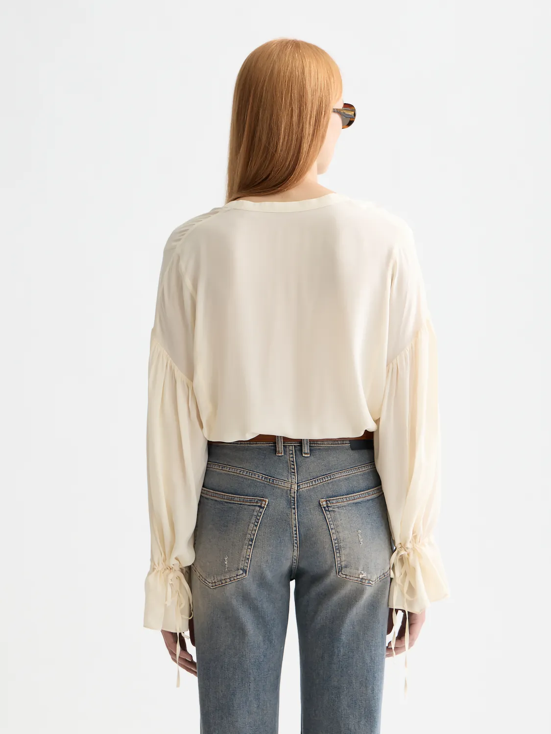 Draw string blouse sold by Scotch & Soda product image thumbnail 3