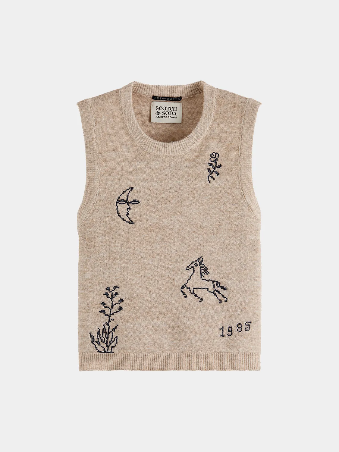 Knitted tank sold by Scotch & Soda product image thumbnail 2