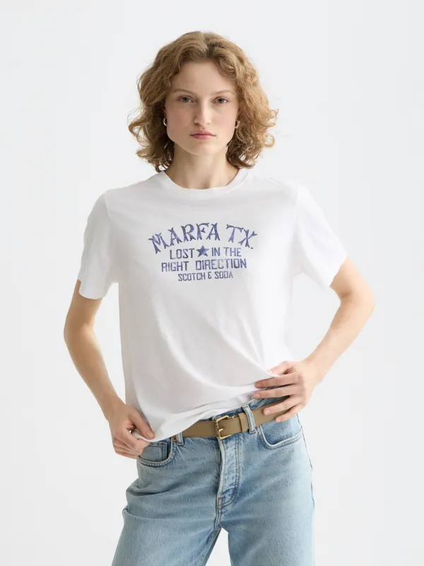 Graphic t-shirt made by Scotch & Soda