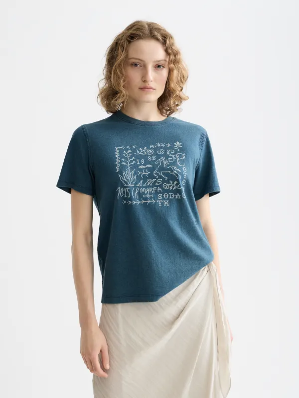 Graphic t-shirt made by Scotch & Soda