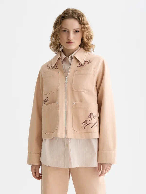 Embroidered jacket made by Scotch & Soda