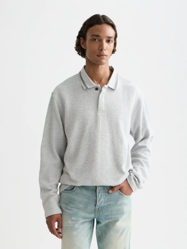 Long-sleeved polo made by Scotch & Soda