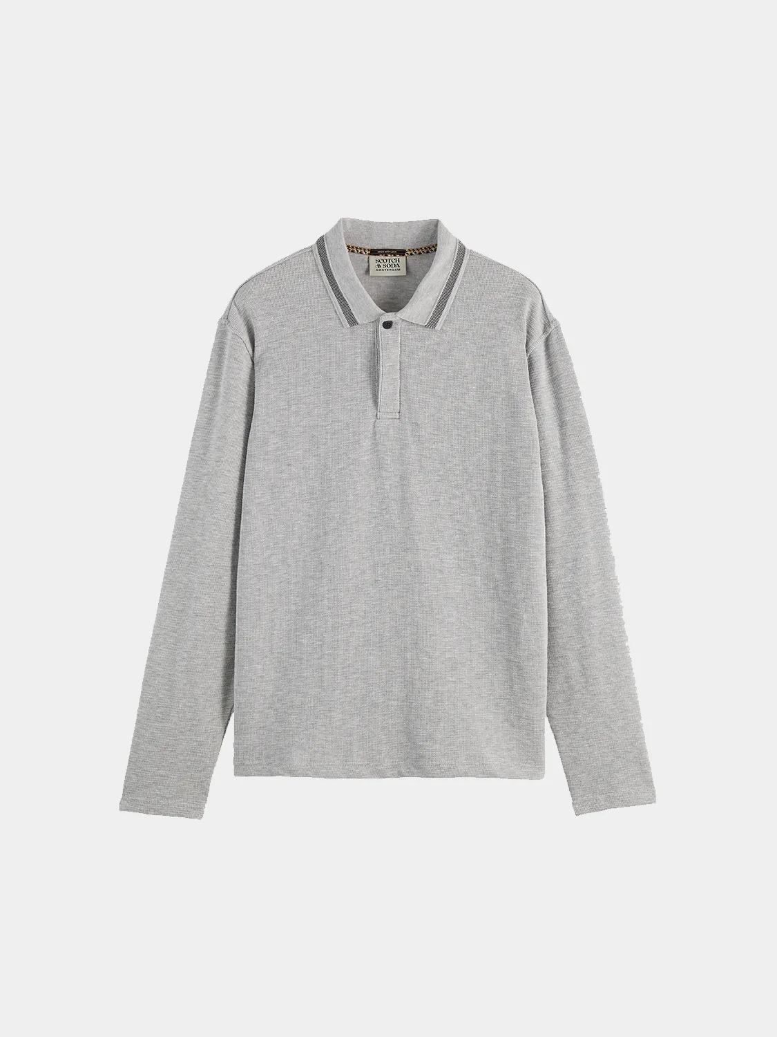 Long-sleeved polo sold by Scotch & Soda product image thumbnail 2