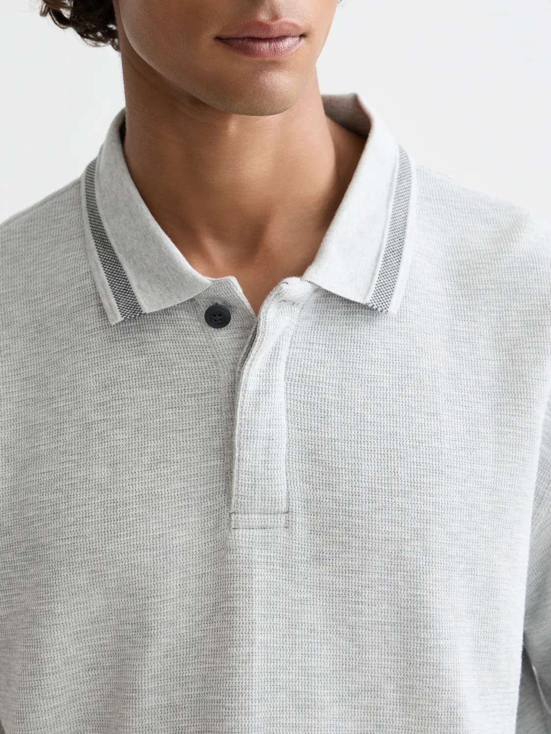 Long-sleeved polo sold by Scotch & Soda product image thumbnail 5