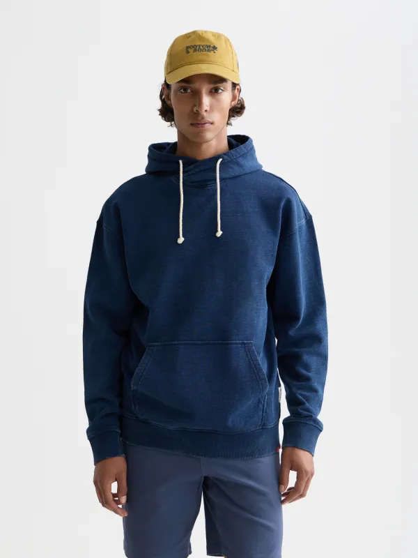 Indigo hoodie made by Scotch & Soda