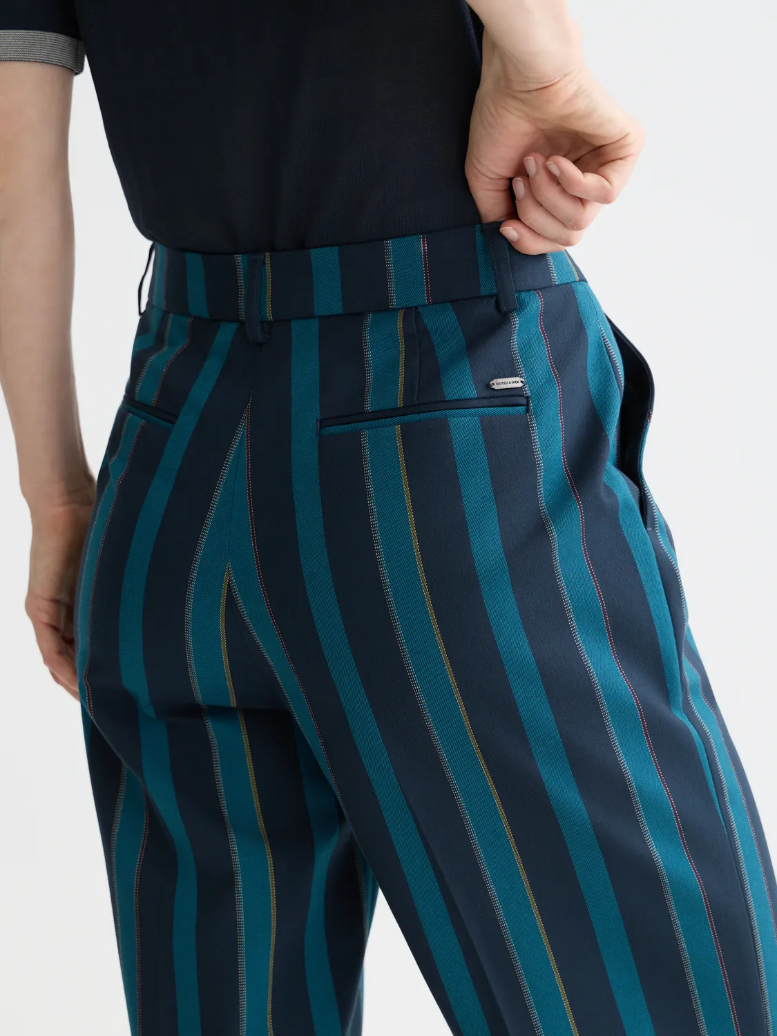 Edie wide-fit pants sold by Scotch & Soda product image thumbnail 5