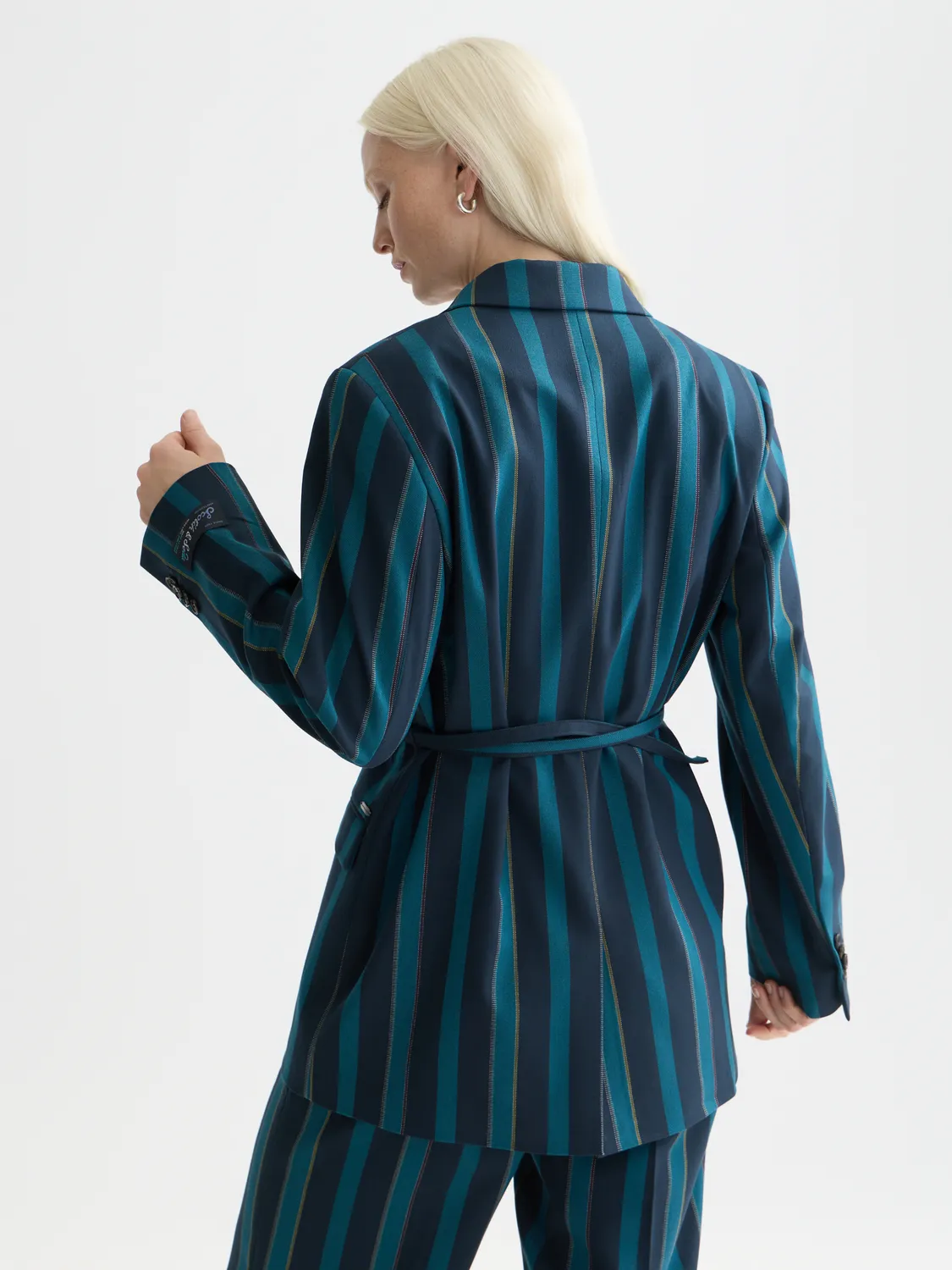 Double-breasted striped blazer sold by Scotch & Soda product image thumbnail 3