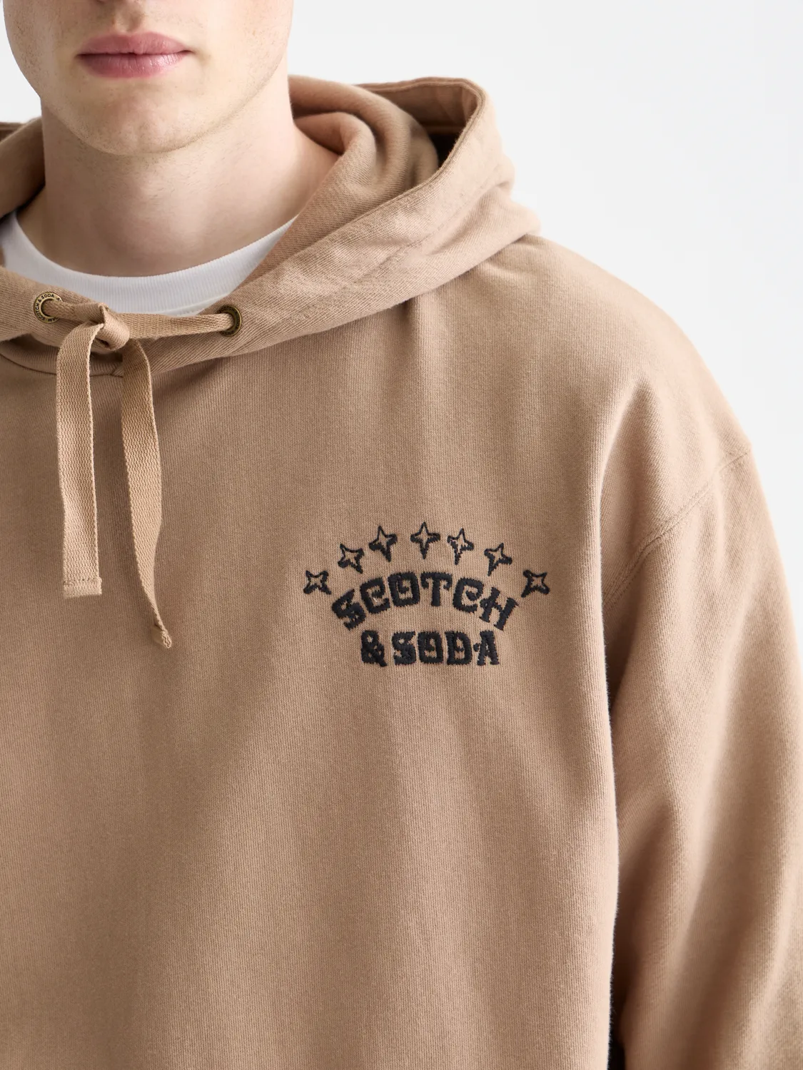 Embroidered hoodie sold by Scotch & Soda product image thumbnail 5