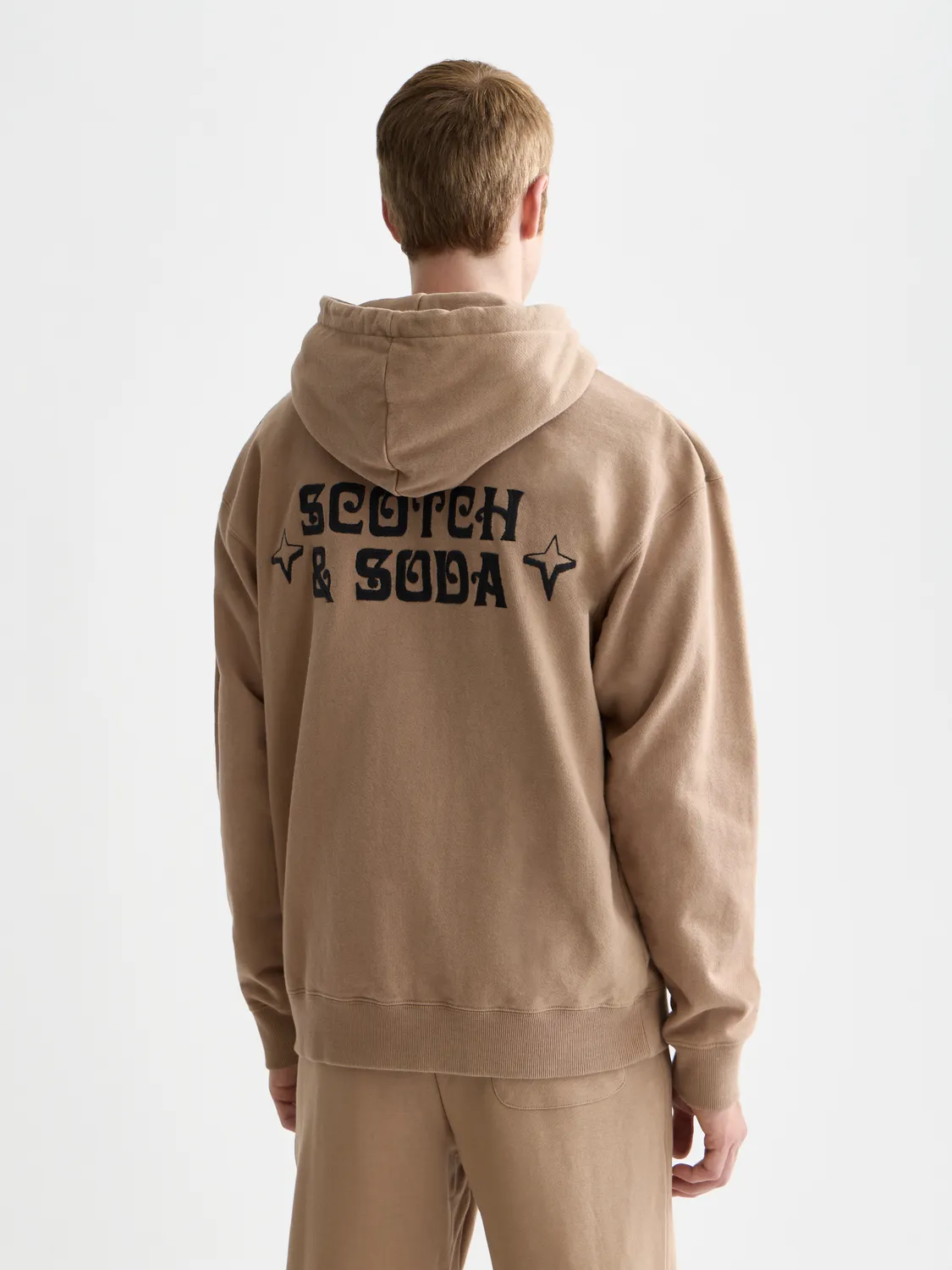 Embroidered hoodie sold by Scotch & Soda product image thumbnail 3