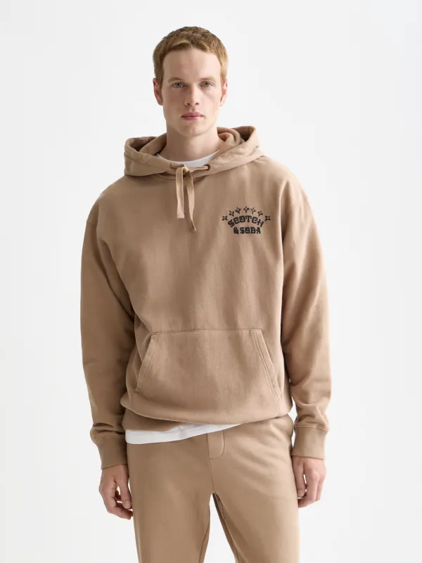 Embroidered hoodie made by Scotch & Soda