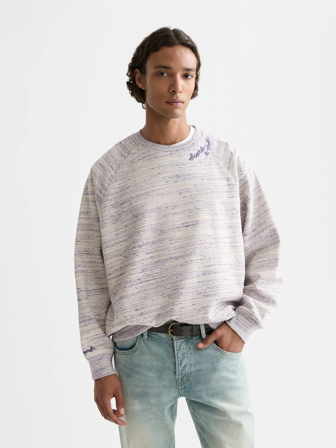Space yarn sweatshirt sold by Scotch & Soda