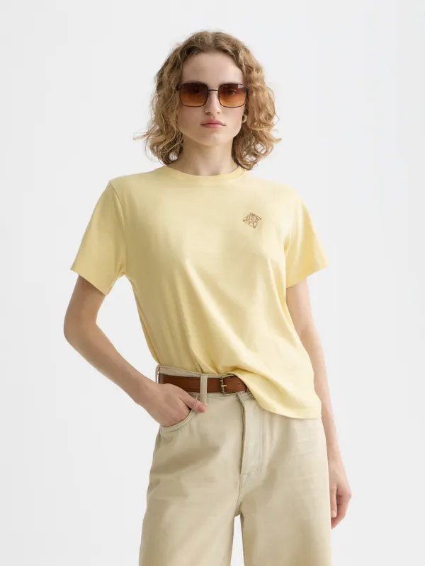 Embroidered t-shirt made by Scotch & Soda