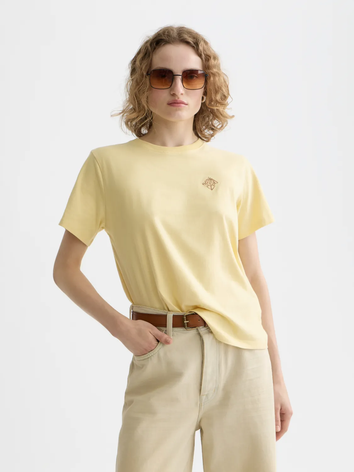 Embroidered t-shirt sold by Scotch & Soda