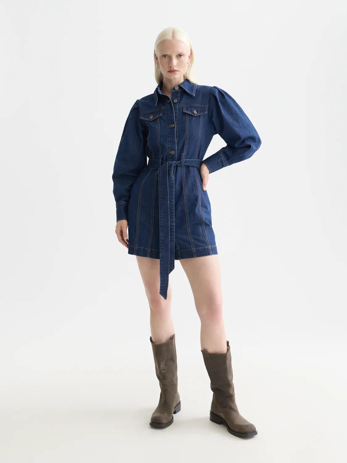 Denim dress sold by Scotch & Soda product image thumbnail 4