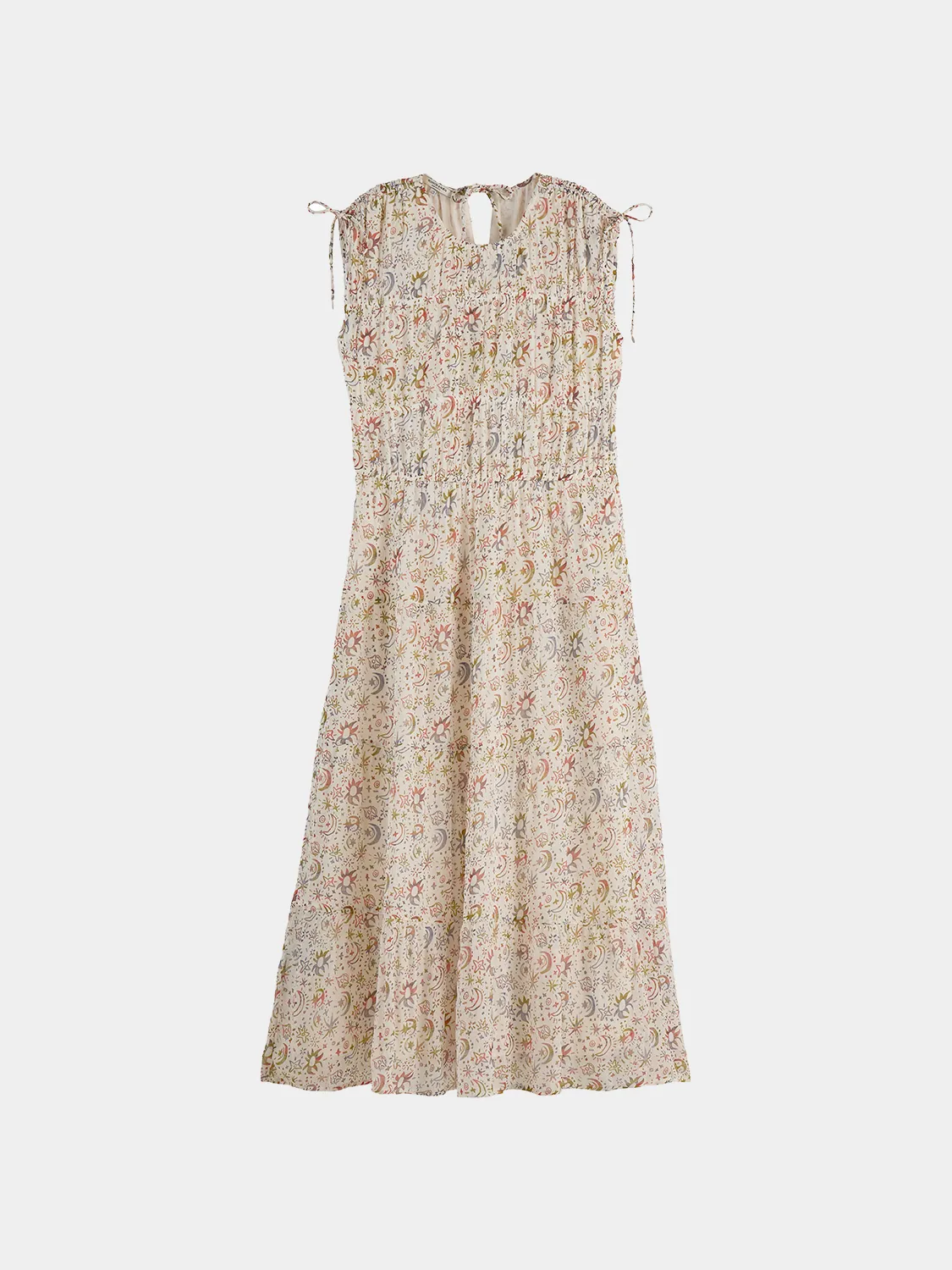 Gathered midi dress sold by Scotch & Soda product image thumbnail 3