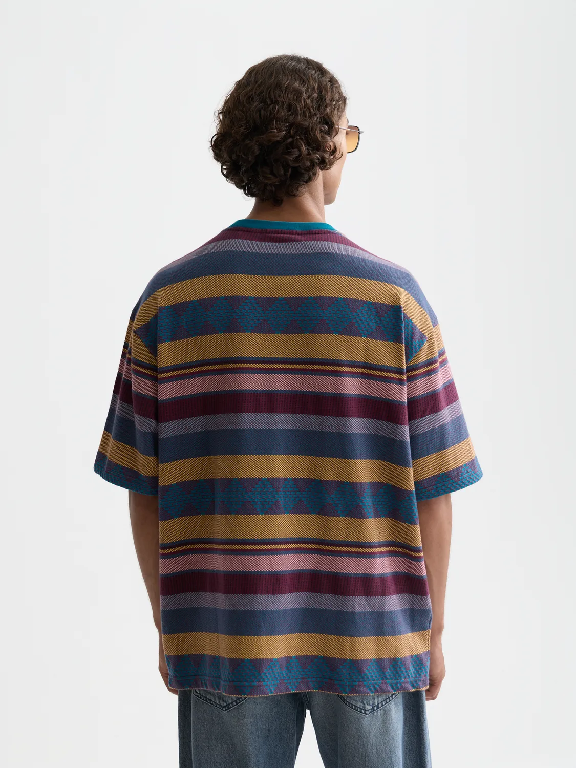 Jacquard knitted t-shirt sold by Scotch & Soda product image thumbnail 3