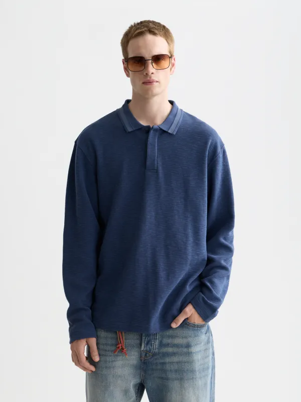 Long-sleeved polo made by Scotch & Soda