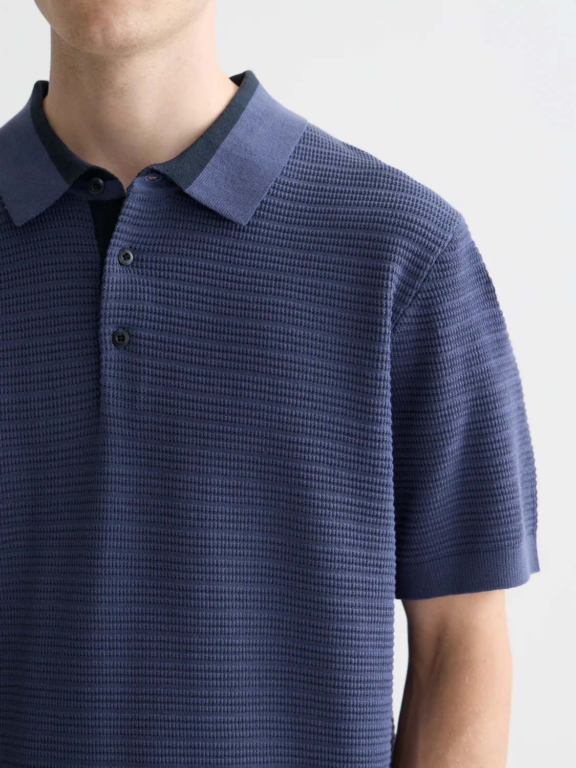 Structured knit polo sold by Scotch & Soda product image thumbnail 5