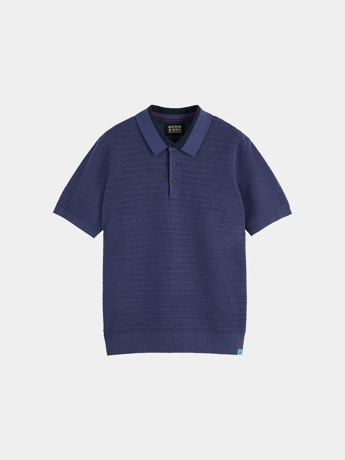 Structured knit polo sold by Scotch & Soda product image thumbnail 2