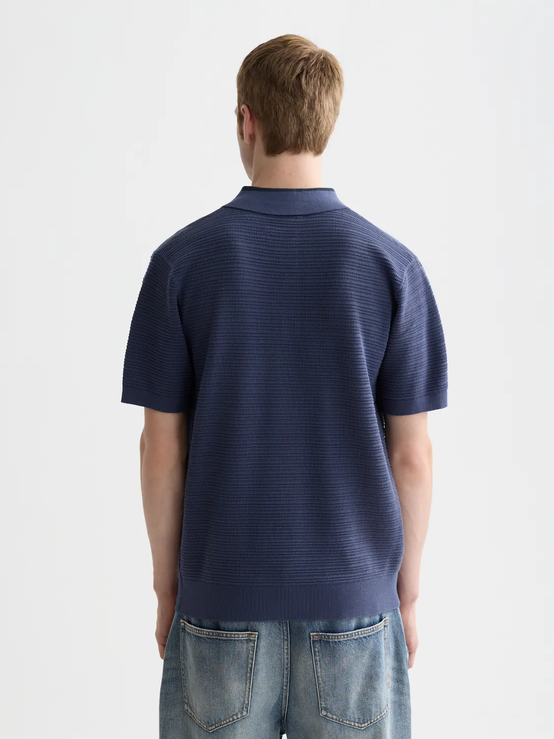 Structured knit polo sold by Scotch & Soda product image thumbnail 3