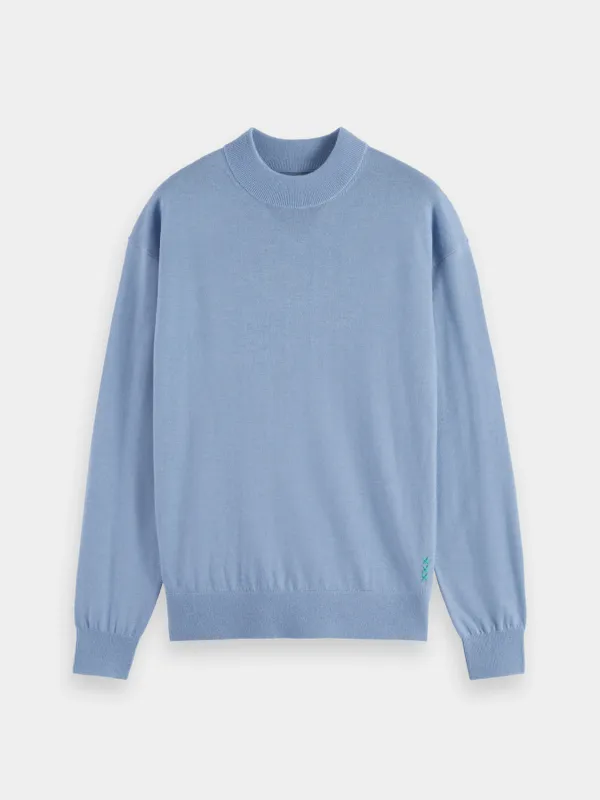 Mock neck pullover made by Scotch & Soda