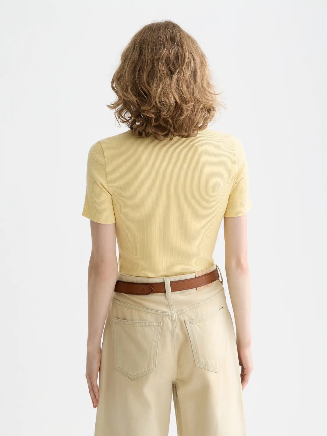 Mock neck rib top sold by Scotch & Soda product image thumbnail 3