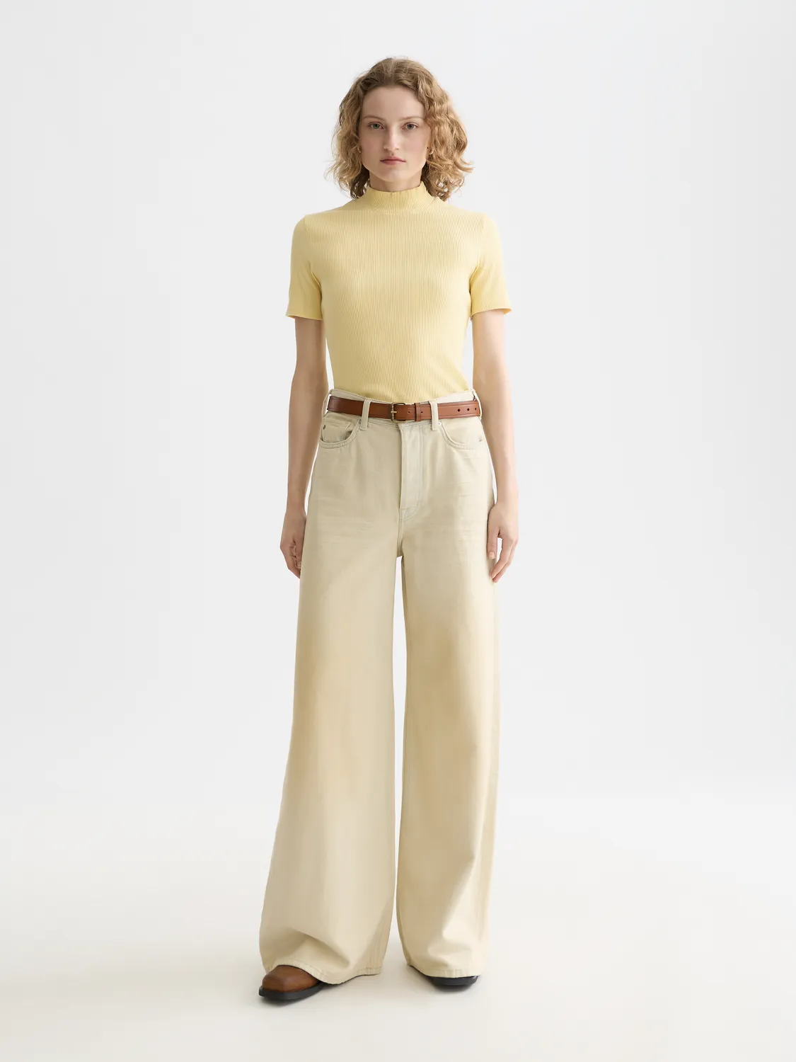 Mock neck rib top sold by Scotch & Soda product image thumbnail 4