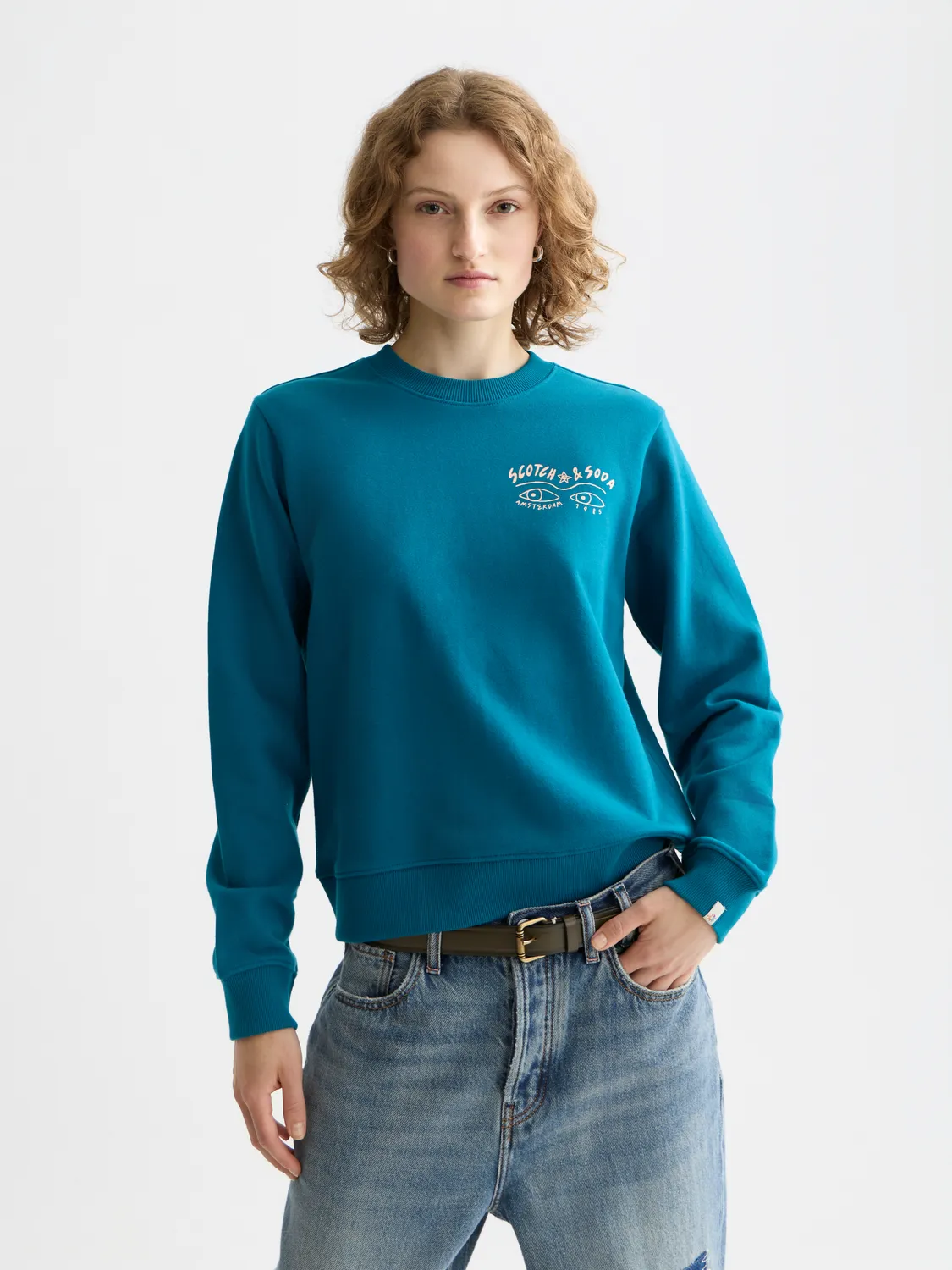 Artwork sweatshirt sold by Scotch & Soda