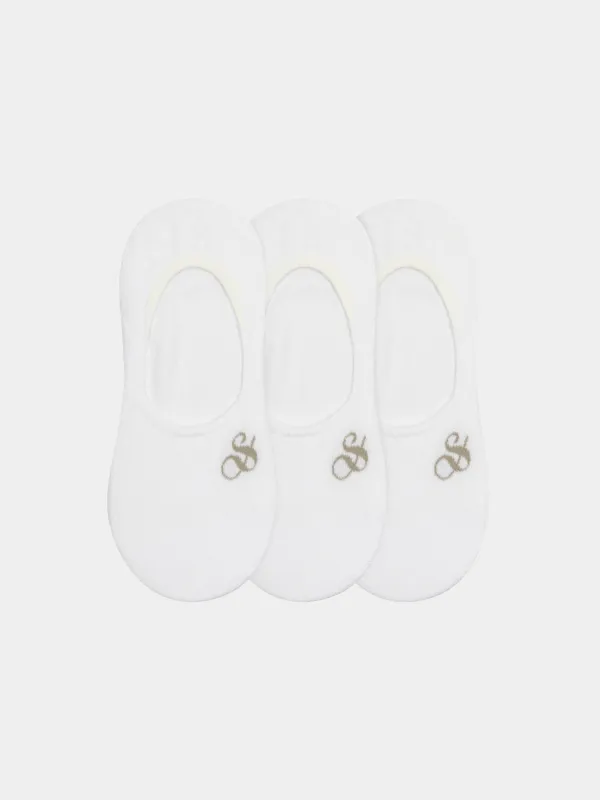 3-pack no show socks made by Scotch & Soda