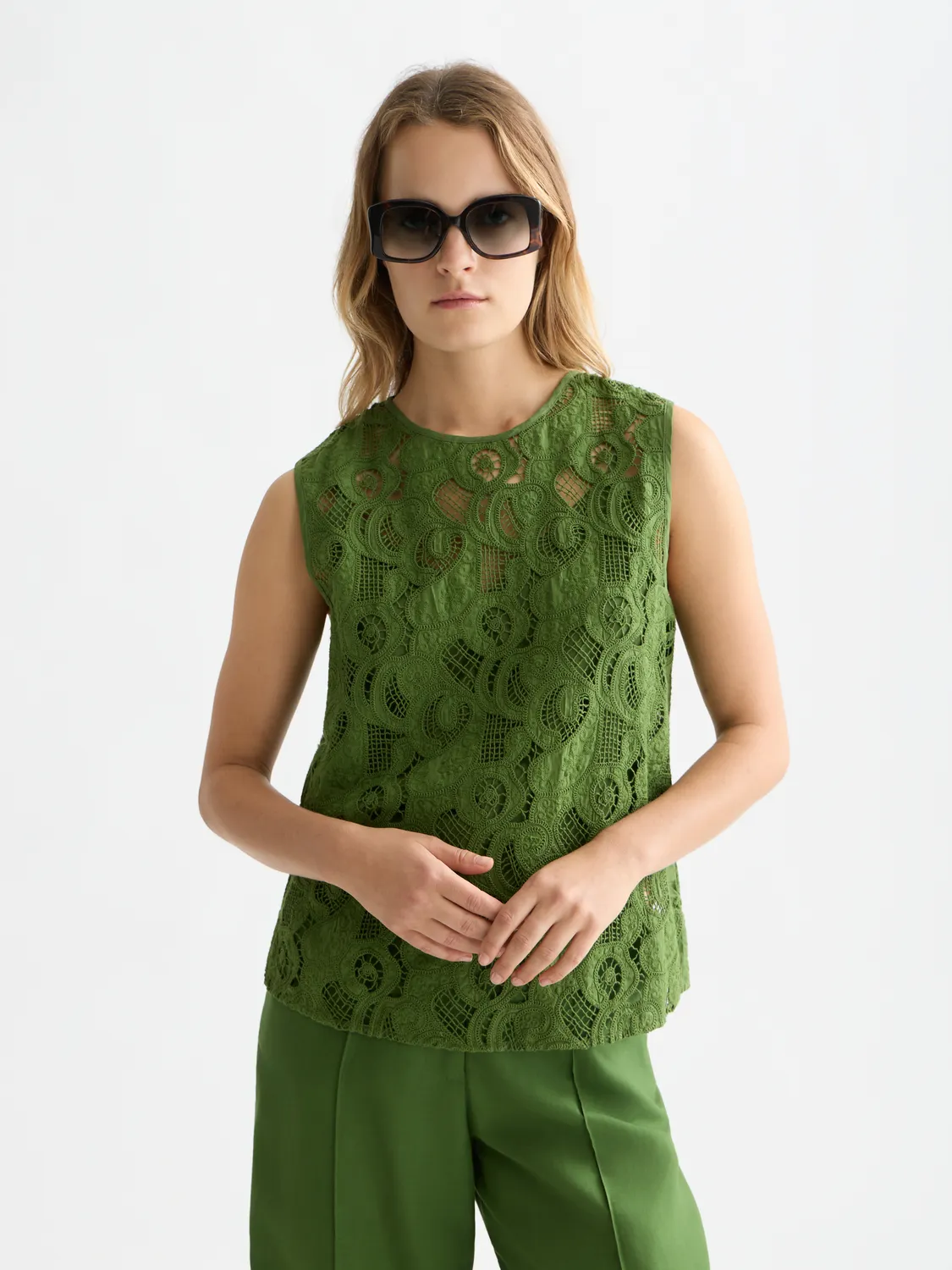 Embroidered top sold by Scotch & Soda