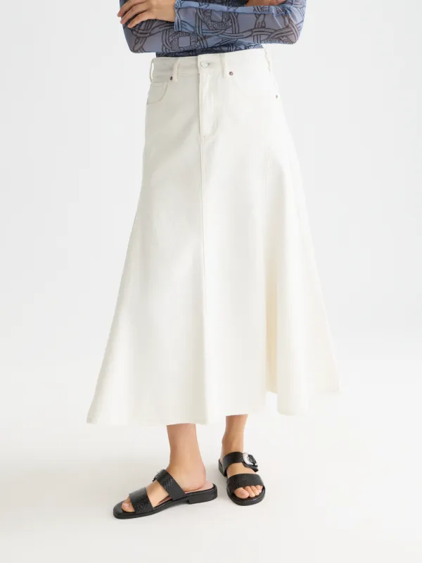 Denim maxi skirt made by Scotch & Soda