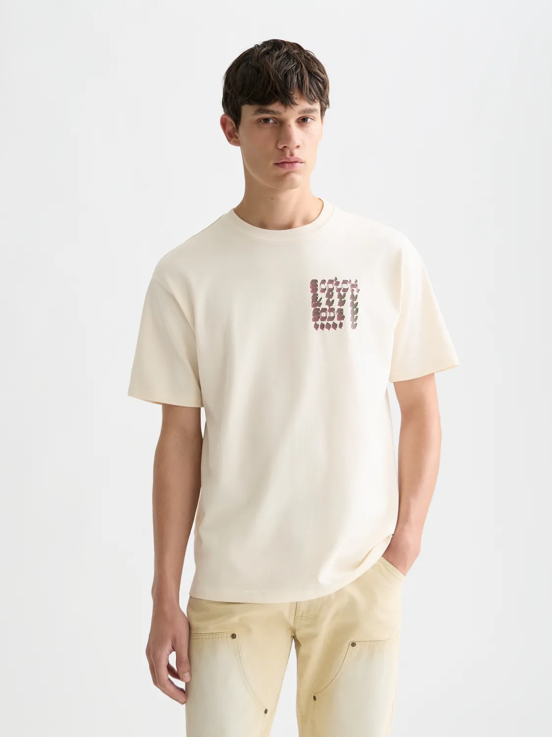 Artwork t-shirt sold by Scotch & Soda