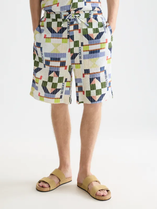 Printed stitched shorts made by Scotch & Soda